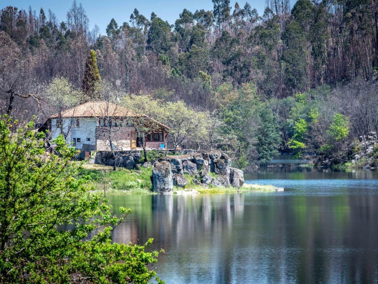 Traditional Mansion In Treixedo With Swimming Pool Eksteriør billede