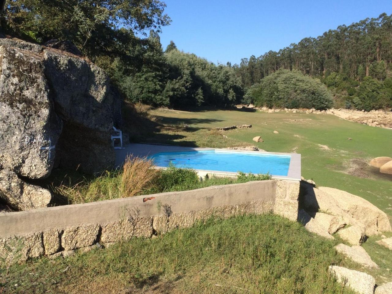 Traditional Mansion In Treixedo With Swimming Pool Eksteriør billede